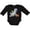 AB-Black, variant on Halloween Dinosaur Mummy Boys or Girls Long Sleeve Baby Bodysuit