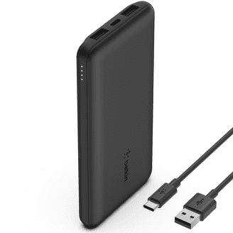 Anker Power Bank (10,000mAh, 35W, Dual Built-in USB-C Cables