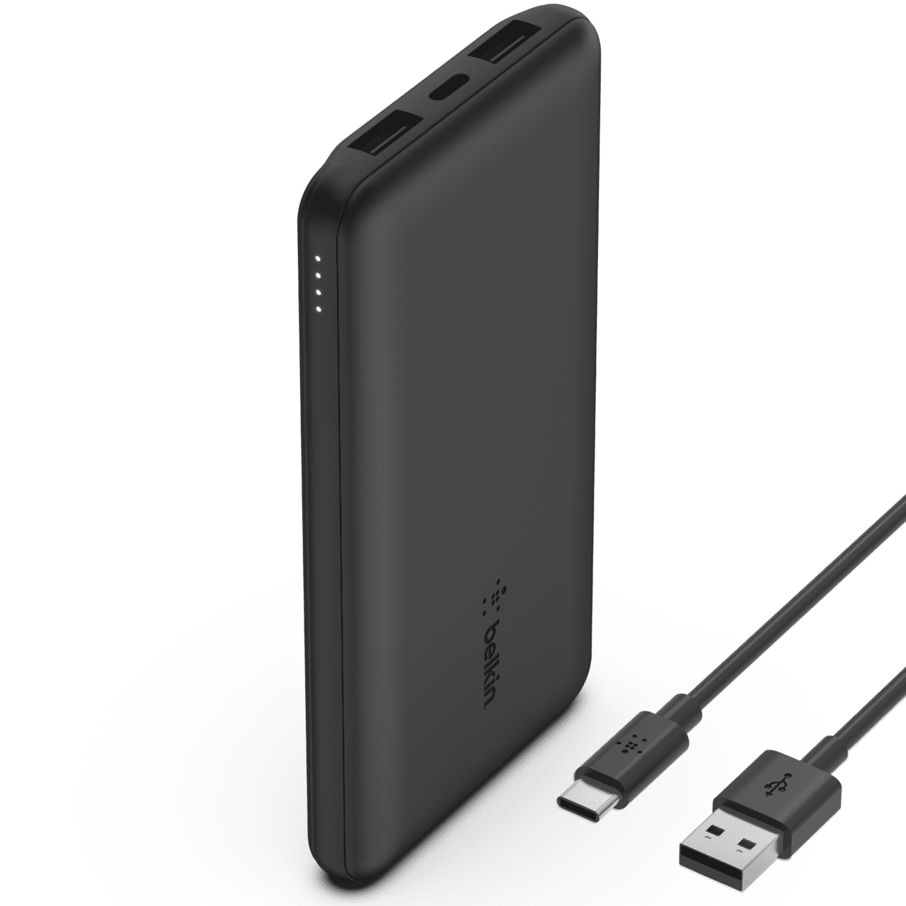 Belkin BoostCharge USB-C Portable Charger 10K Power Bank for iPhone 16, iPhone 15, Samsung Galaxy, iPad, Google Pixel & More - Black