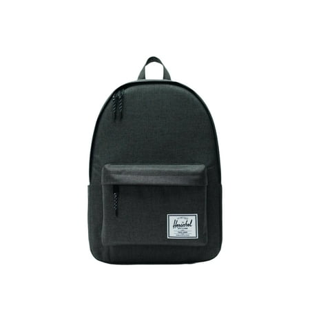 Herschel Supply Co. Classic Woven Label Polyester X-Large Backpack, Black Crosshatch