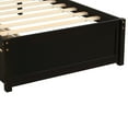 thumbnail image 6 of Twin Platform Storage Bed Wood Bed Frame with Two Drawers and Headboard, Espresso, 6 of 9