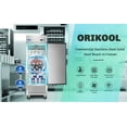 thumbnail image 2 of Commercial Reach In Freezer, ORIKOOL 27 Inch Commercial Freezer 1 Door 23 Cu.ft, 2 of 11