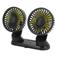 thumbnail image 2 of Admirador F404 USB Car Fan Dual Head Potente ventilador de tablero de 3 velocidades para camión vehículo Ndcxsfigh Accesorios para autos y motos, 2 of 8