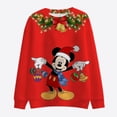 thumbnail image 1 of Sudadera de manga larga con cuello redondo para mujer, suéter informal de Mickey y Minnie de Disney, Y2K, novedad de otoño, 2022, 1 of 4