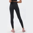 thumbnail image 3 of Sevpuikl Women's High Waist Yoga Leggings Pants Butt Lifting with Elastic Waistband for Yoga Workout Exercise(Black,L), 3 of 5
