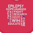 thumbnail image 4 of Inktastic Epilepsy Awareness Walk Shirt Boys or Girls Baby Bib, 4 of 4