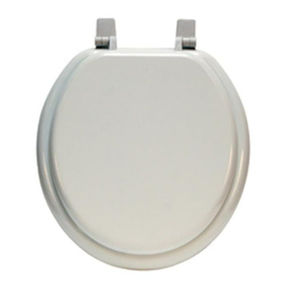 Molded Wood Round - White