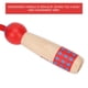 thumbnail image 3 of M Buder Cuerda de Saltar de Madera para Niños Estudiantes Juguete al Aire Libre 3 metros Rojo, 3 of 11