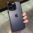 thumbnail image 3 of Funda de teléfono con purpurina galvanizada de lujo para iPhone 11, 12, 13, 14, 15 Pro Max Plus, Ultra transparente, a prueba de golpes, 3 of 4
