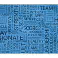 thumbnail image 5 of oneOone Cotton Flex Orange Fabric Writing Font Craft Projects Decor Fabric Printed By The Yard 40 Inch Wide, 5 of 5