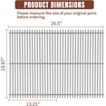thumbnail image 2 of 9MM Stainless Steel Grill Grates for Weber Weber Genesis 2 Grill,For Genesis ii E-310, Genesis ii S-310, 2 of 7