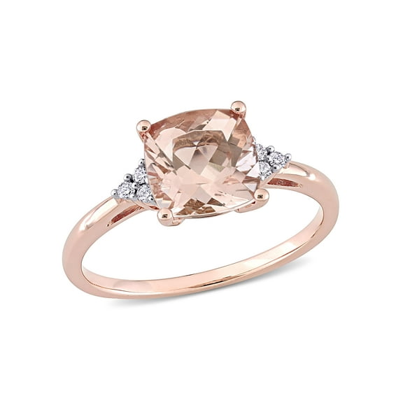 Everly Women's Morganite 14K Rose Gold Engagement Ring