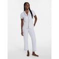 thumbnail image 3 of Joyspun Women's Dreamy Soft Collection Notch Collar Top and Capri Pants Pajama Set, 2-Piece, Sizes XS-3X, 3 of 6