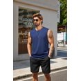thumbnail image 6 of COOFANDY Workout Sleeveless Muscle T Shirts for Men Cotton Tank Tops Casual Sleeveless Shirts, 6 of 9