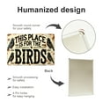 thumbnail image 3 of Vintage-Inspired This Place is for the Birds Sign - Durable, Rust-Resistant Metal Plaque for Indoor and Outdoor Decor - Retro Wall Art for Yard, Porch, Garage, Home, Cafe, Bar, Club, 3 of 6
