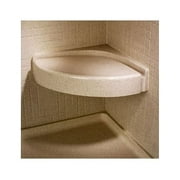 Swan CS-1616-010 Composite Wall Mounted Shower Seat, Available in Various Colors