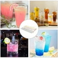 thumbnail image 3 of 100-1000pcs Flexible Pp Striped 6mm Curved Beverage Straws, 3 of 4