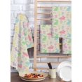 thumbnail image 2 of Happy Easter Kitchen Dish Towels for Drying Dishes Set of 2, Spring Colorful Bunny Floral Rustic Burlap Waffle Weave Microfiber Hand Tea Bathroom Towels Quick Dry & Absorbent Towel 15.7x23.6, 2 of 7