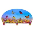 thumbnail image 1 of Next Innovations 101411002-BUTTERFLY 15 x 10 in. Butterfly Three Hook Wall Mounted Coat Rack, 1 of 1