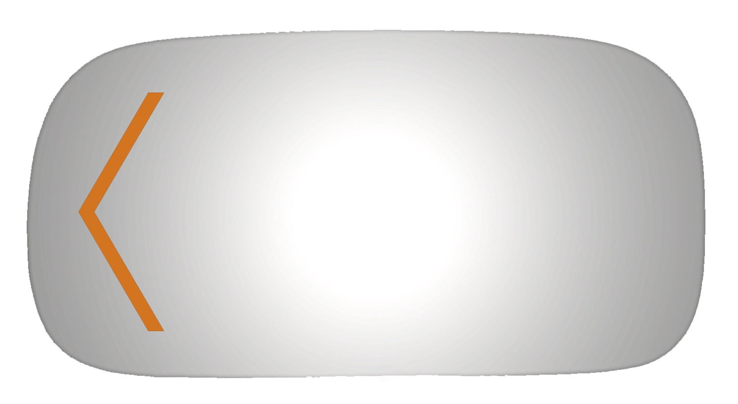 Burco Side View Mirror Replacement Glass - Clear Glass - 4407S