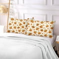 thumbnail image 7 of GZHJMY Halloween Cartoon Pumpkin Lanterns Pillowcase Plush Pillowcase for Hair and Skin, Soft Standard Size Pillow Cases Zippered Queen Pillow Case Set of 1-21x54in Home Decor, 7 of 7