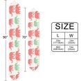 thumbnail image 4 of 13x90in SKYSONIC Rectangle Beautiful Elephants Printed Table Runner for Wedding Birthday Holiday, 4 of 7