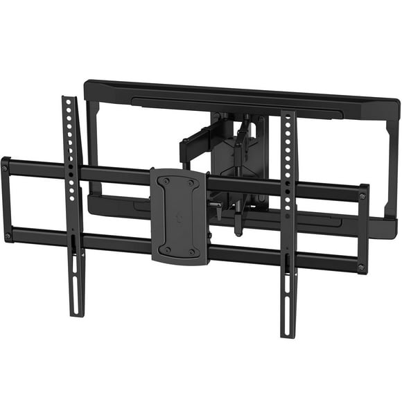 onn. Extra-Wide 50 in.–86 in./127 cm–218.44 cm Full Motion TV Wall Mount, Holds 120 lbs/ 54.4 kg