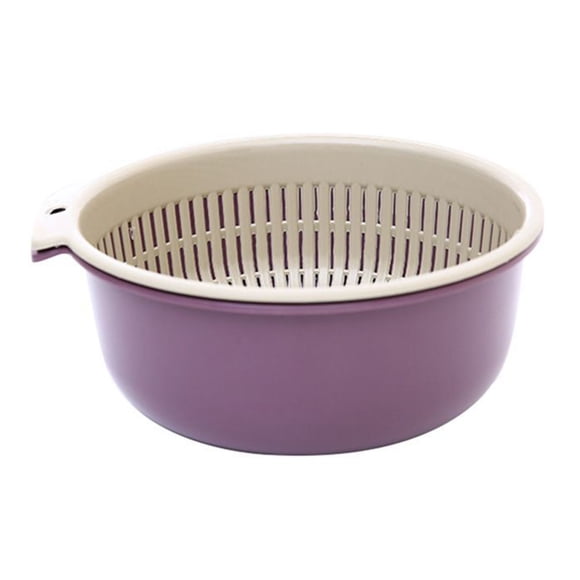 Cesta Para Lavar Verduras, Cesta Para Lavar Verduras De Doble Capa, Agujeros Finos Para Cocina
