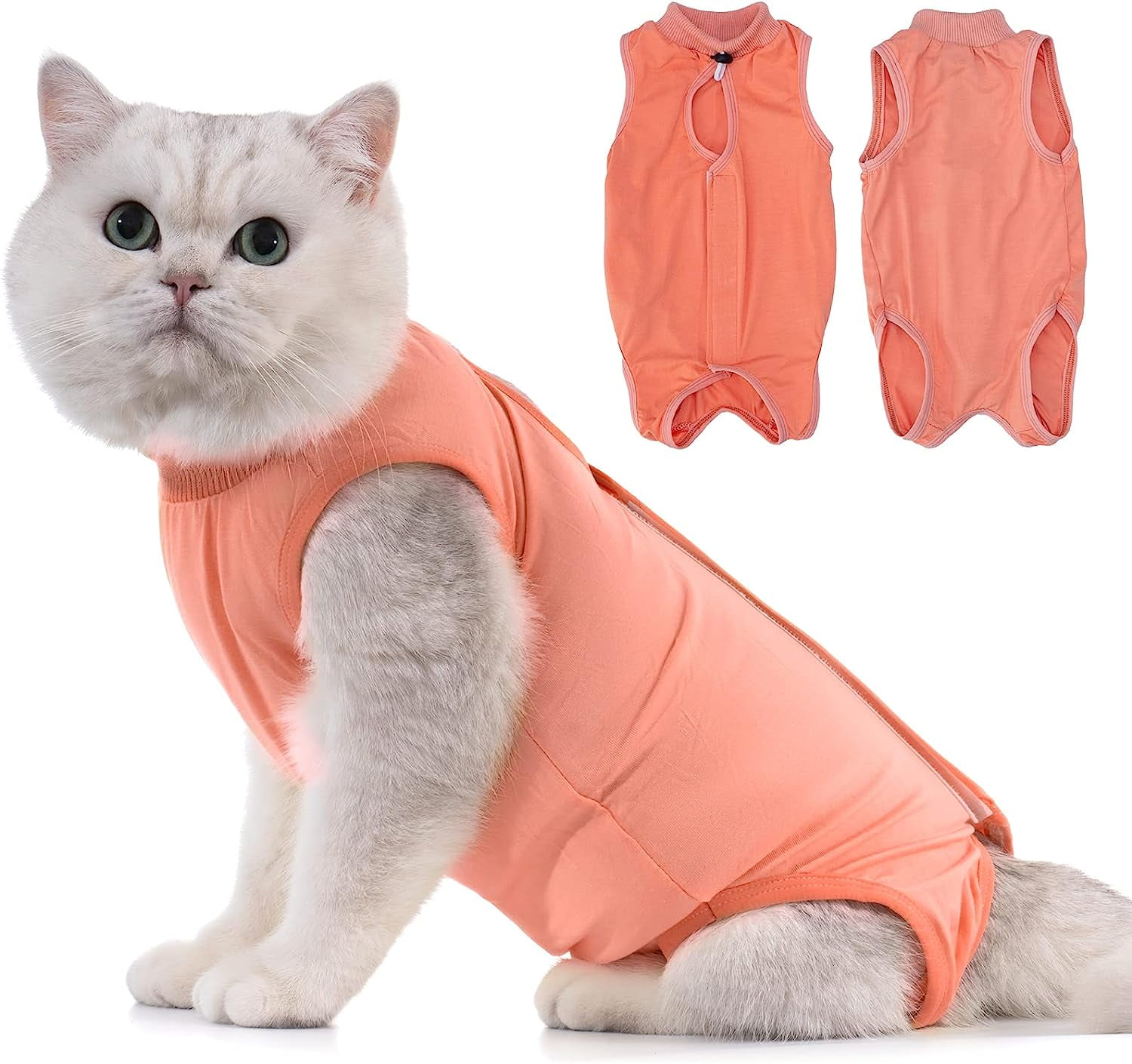 HSHDLDF Cat Recovery Suit, Kitten Onesies for After Surgery