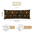 thumbnail image 2 of Halloween Body Pillow Cover, Halloween Skeleton Spider Halloween Decorations Body Pillow Cases with Zipper Soft Smooth Skin Friendly Long Pillow Case 20x54 inches, 1Pcs, 2 of 6