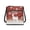 Snowflake Reindeer Red, variant on Tutolipy Christmas Owls Print Durable Crossbody Purse for Shopping Work, Multiple Zipper Pockets Smooth Zipper Women's Shoulder Purse Waterproof Satchel Bag