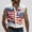 aa06_Red, variant on Mens 4th of July Shirts Casual Patriotic Red Button up T Shirts Sleeveless Trendy Eagle Shirts for Men Collar