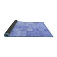 thumbnail image 2 of Ahgly Company Indoor Rectangle Patchwork Blue Transitional Area Rugs, 8' x 10', 2 of 4