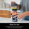 thumbnail image 4 of Ninja Blast BC151 Batidora Portátil sin Cable, Vaso de 18 onzas, Licuadora personal Recargable con USB-C, Tapa anti fugas y Boquilla para Beber, Piezas Aptas para Lavaplatos sin BPA (Reacondicionado), 4 of 5