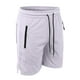 thumbnail image 4 of Pantalones de gimnasio ajustados para hombre - Poliéster elástico para correr - Ligeros y transpirables - Entrenamientos de verano, S-XXL, 4 of 5