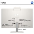 thumbnail image 7 of HP 27 Premium AIO Desktop Computer 27" FHD IPS Anti-glare Touchscreen (99% sRGB) AMD 8-core Ryzen AI 7 350 (Up to 50 NPU TOPS) 64GB DDR5 4TB SSD Wi-Fi6 FHD IR Privacy Camera Win11, 7 of 7