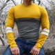 thumbnail image 3 of Playera Manga Larga Con Lineas En Manga, 3 of 3