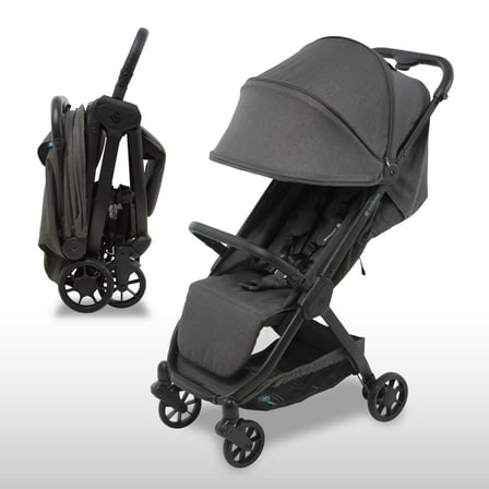 Unilove Pika Travel Stroller, Onyx Black