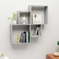 thumbnail image 2 of vidaXL Wall Cube Shelf Home Floating Shelf Wall Rack Engineered Wood, 2 of 5
