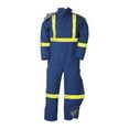 thumbnail image 2 of Big Bill M805US7 Westex Ultrasoft HV FR Insulated Coverall-Blue-Regular-L, 2 of 2