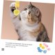 thumbnail image 4 of 3 juguetes colgantes para gatos, palo de burla para gatos perezosos con campana, cuerda elástica retráctil, alivio del aburrimiento para gatos, suministros para mascotas, 4 of 5