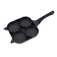 thumbnail image 1 of fastboy Pancake Omelette Pan Mini Four Hole Frying Pan Omelette Artifact Convenient Durable Kitchen Cooking Breakfast Maker, 1 of 1