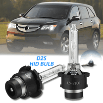 Low Beam Headlight Bulb - Compatible with 2007 - 2013 Acura MDX 2008 2009 2010 2011 2012 2pcs