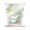 Green, White, Pink, variant on Green Yellow Floral Tie Up Curtains for Small Windows,Adjustable Rod Pocket Valance 45 Inch Short, Modern Abstract Art Flowers Aesthetic Window Treatment Balloon Roman Blind Shade, 34" x 45"