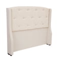 thumbnail image 4 of Box Base Cama Queen Size + Cabecera Zefyr Beige Dicasa  Zefyr Dolum, 4 of 8
