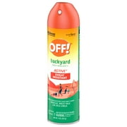 OFF! Backyard Active Sweat Resistant 15% Deet Insect Repellent III Aerosol, 9 oz