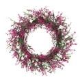 thumbnail image 1 of RKSTN Fall Decorations for Home 45cm Spring Leaf Wreath Plastic Artificial Plant Home Decoration Wreath Front Door Decorations, 1 of 8