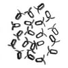 Ceiling Tile Clips, Plastic, 1 In, Pk 20