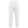 thumbnail image 4 of Ozmmyan Mens Casual Corduroy Sweatpants Elastic Waist Drawstring Straight Leg Trousers with Pockets Winter Warm Pants, 4 of 6