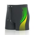 thumbnail image 1 of Bgsha Men\\\'s swimming trunks beach shorts swim boxer trunks with drawstring lined, 1 of 5